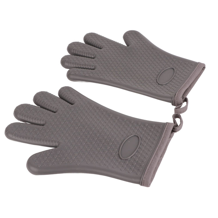 Heat Resistant Silicone Grilling & Oven Gloves - Flavour Fushion Cooking Shop