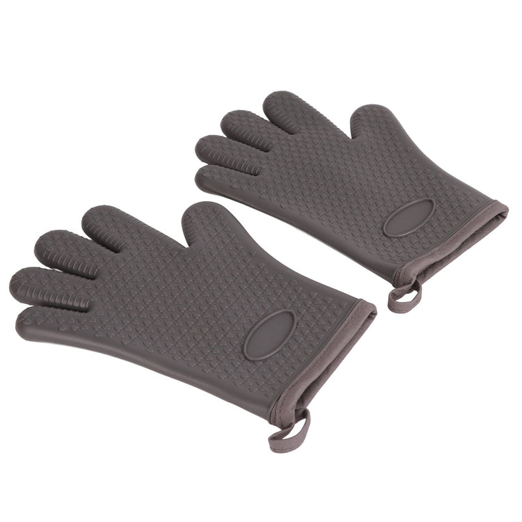 Heat Resistant Silicone Grilling & Oven Gloves - Flavour Fushion Cooking Shop