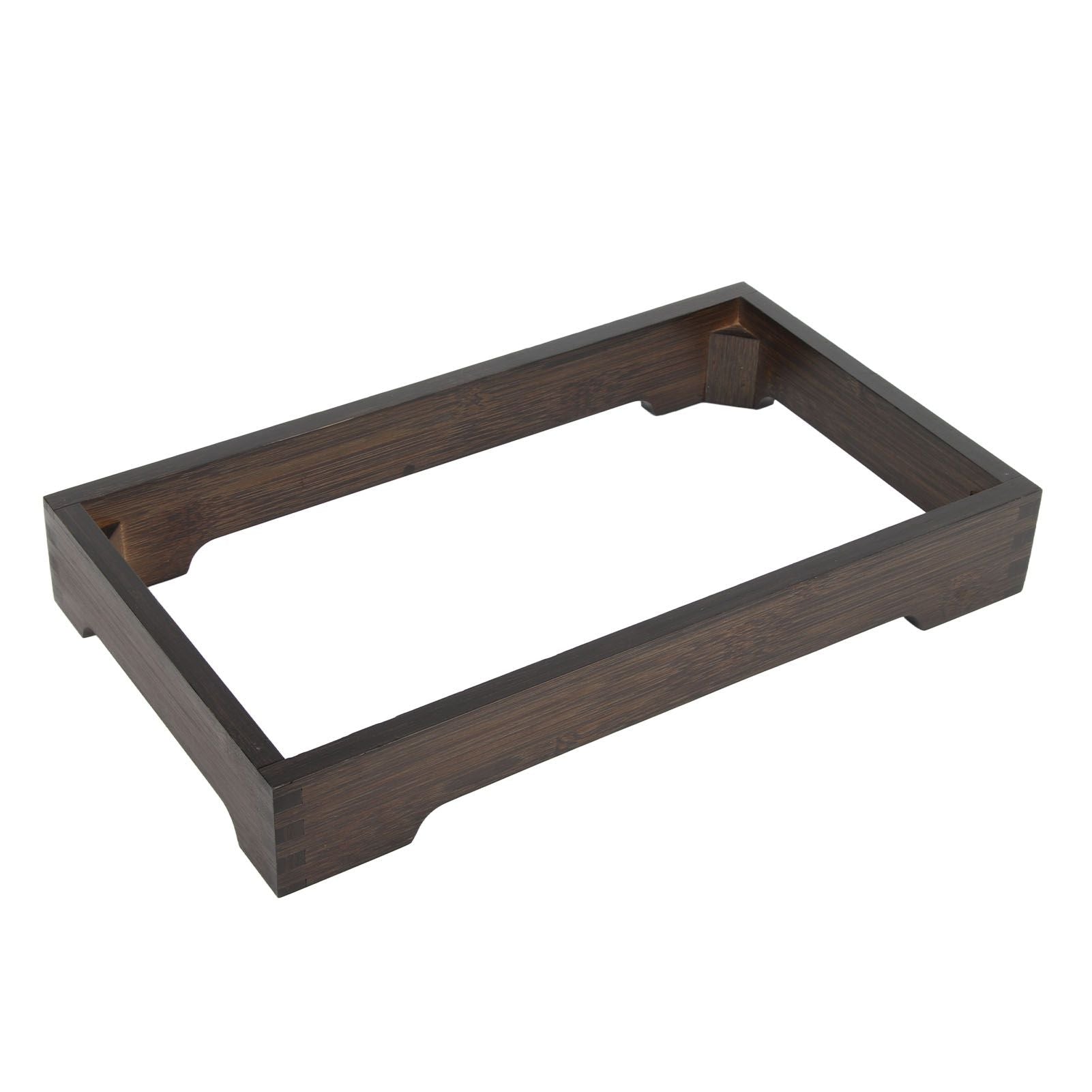 Induction Cooker Wood Frame Minimalist Stable Embedded Electric Tea Stove Base Frame for Tea Cooking Accessories