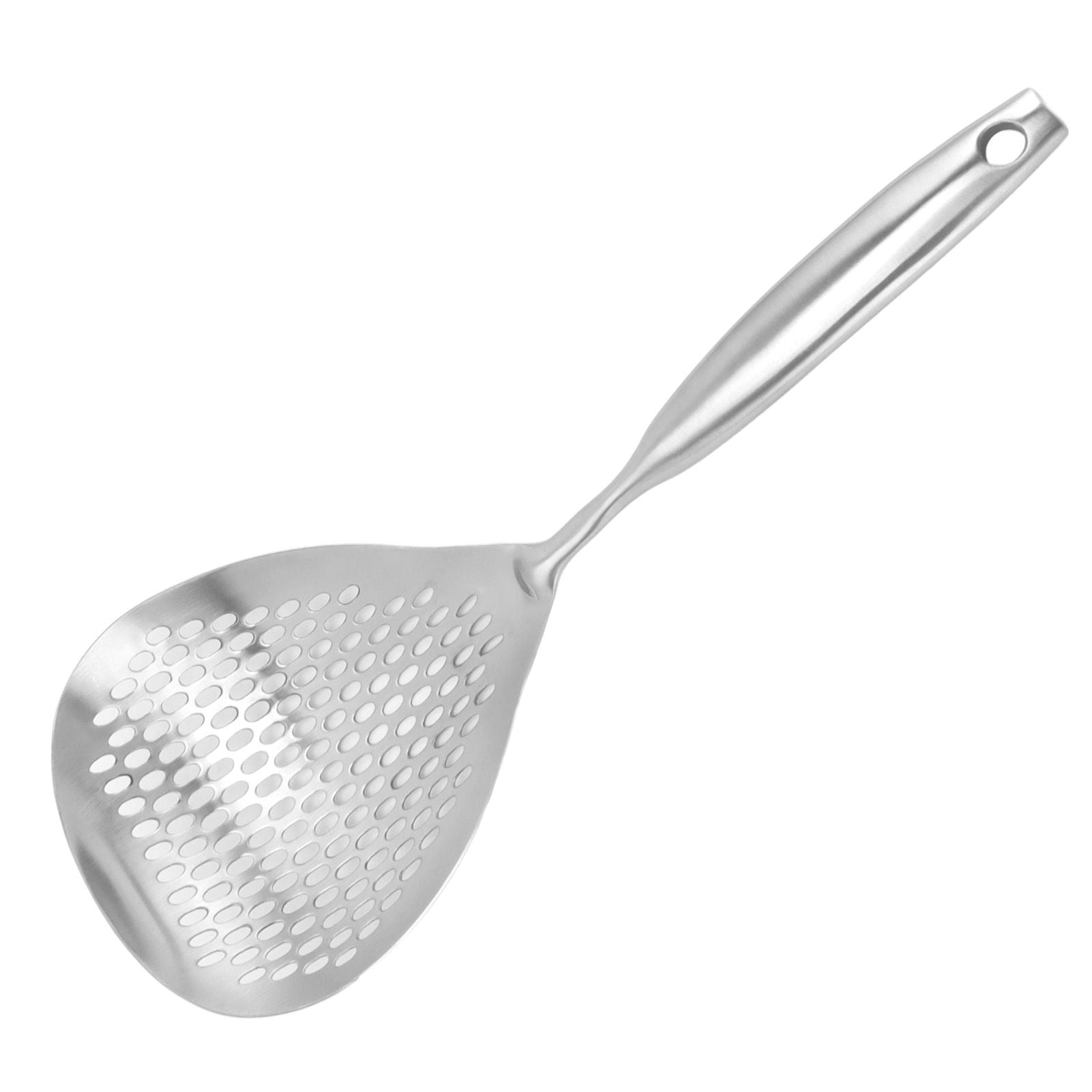 Kitchen Strainer Spoon Stainless Steel Straining Spoon Ladle Spider Strainer Cooking Colander