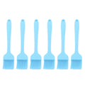 6 Pcs Cooking Brush Silicone Basting Pastry Brushes for BBQ Grill Baking Kitchen Cooking