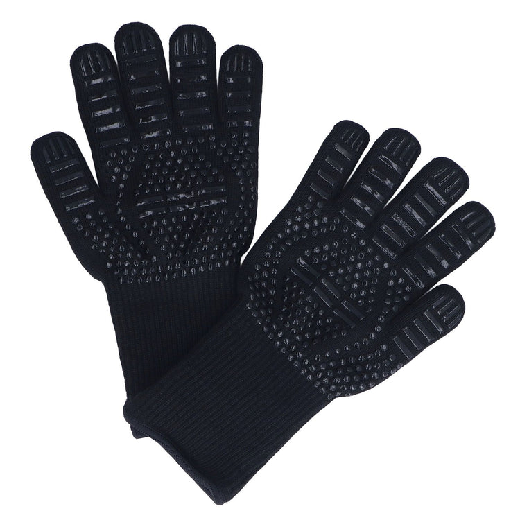 Heat Resistant Gloves 500℃ 31cm Hot Proof Mitts Cooking Tool for BBQ Oven Welding - Flavour Fushion Cooking Shop