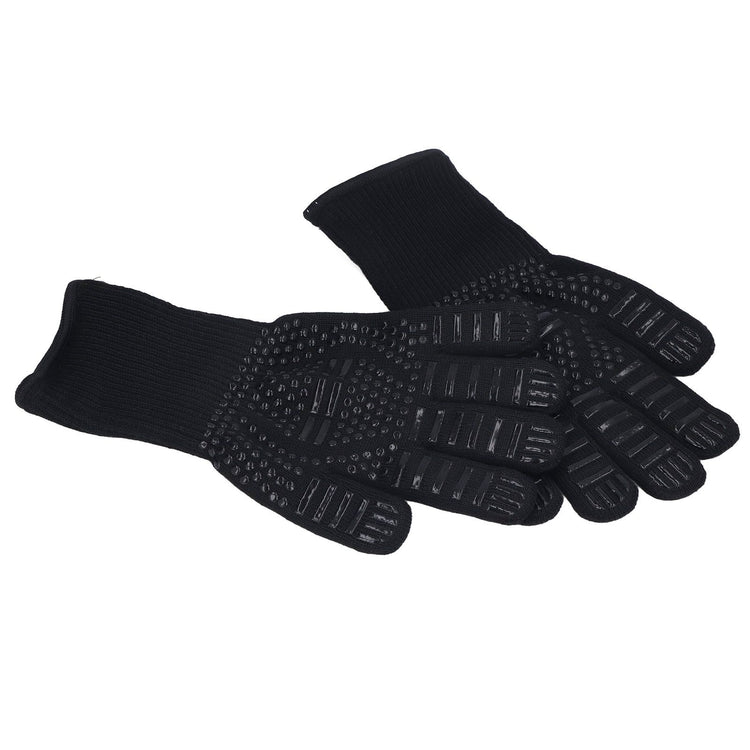 Heat Resistant Gloves 500℃ 31cm Hot Proof Mitts Cooking Tool for BBQ Oven Welding - Flavour Fushion Cooking Shop
