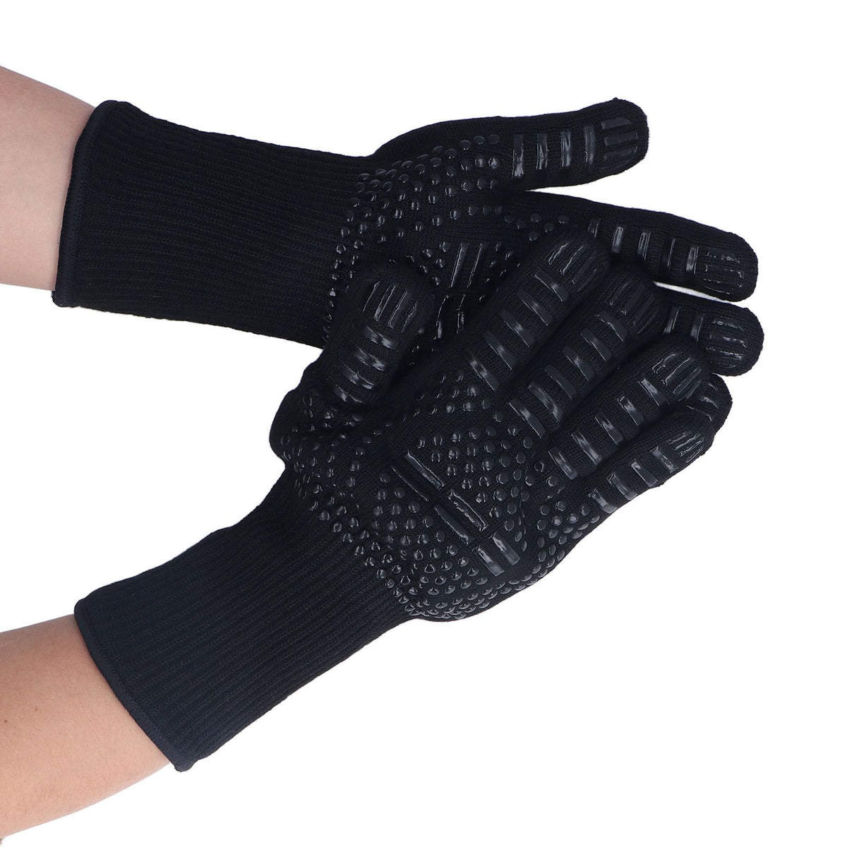 Heat Resistant Gloves 500℃ 31cm Hot Proof Mitts Cooking Tool for BBQ Oven Welding - Flavour Fushion Cooking Shop