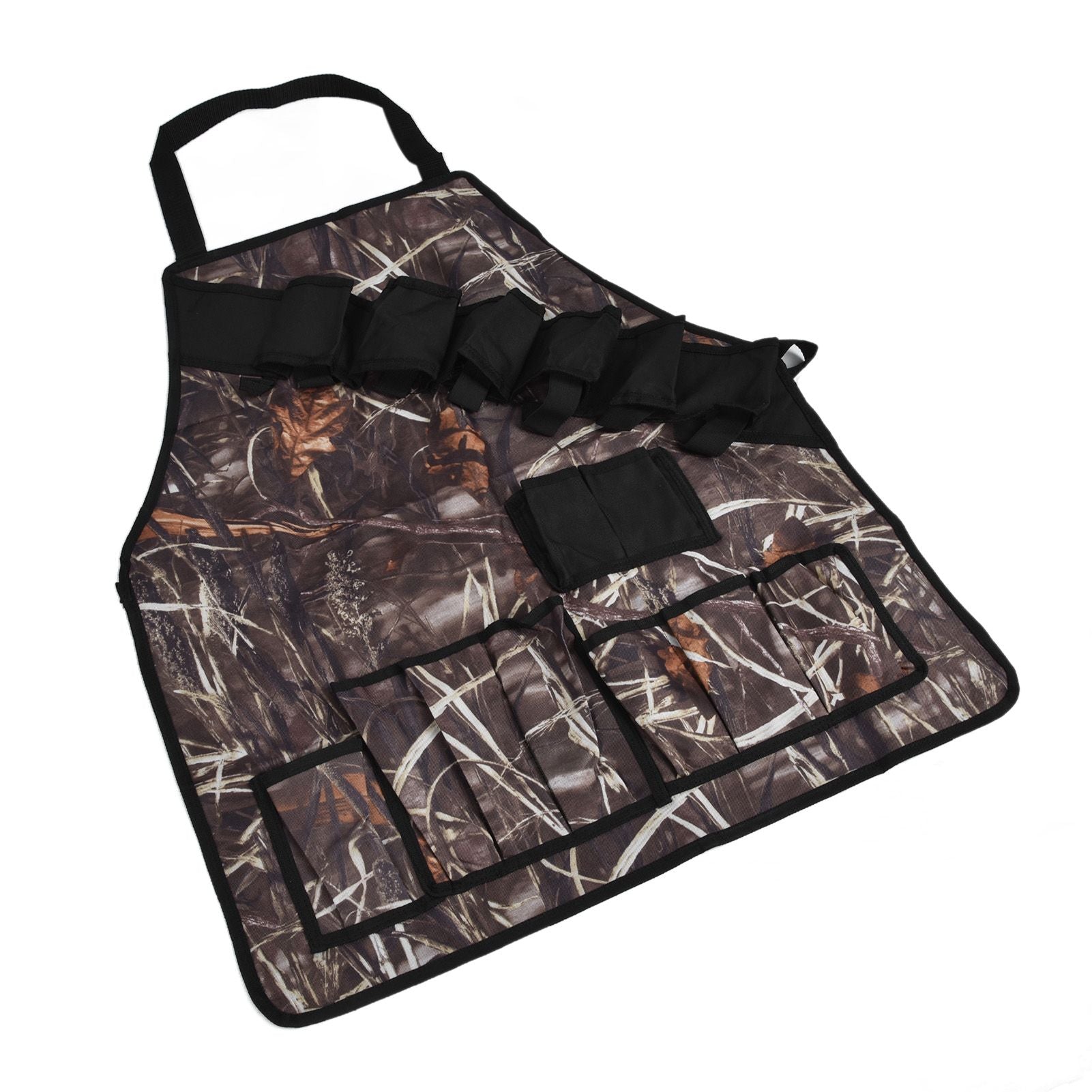 BBQ Apron Oxford Cloth Lightweight Kitchen Chef Grilling Apron for BBQ Grilling Cooking Reed Color