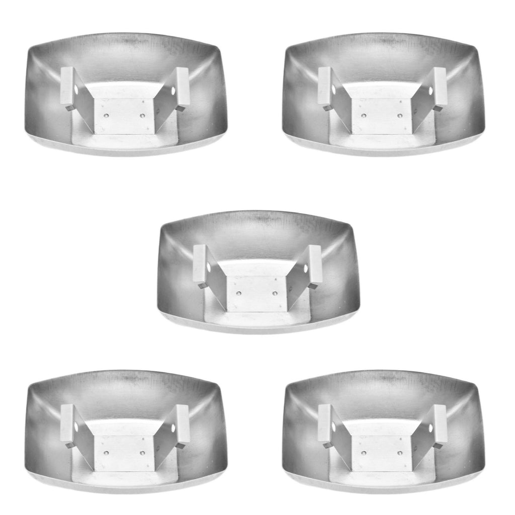 5pcs Range Hood Oil Box Adjustable Stainless Steel Kitchen Range Hood Oil Collecting Cup