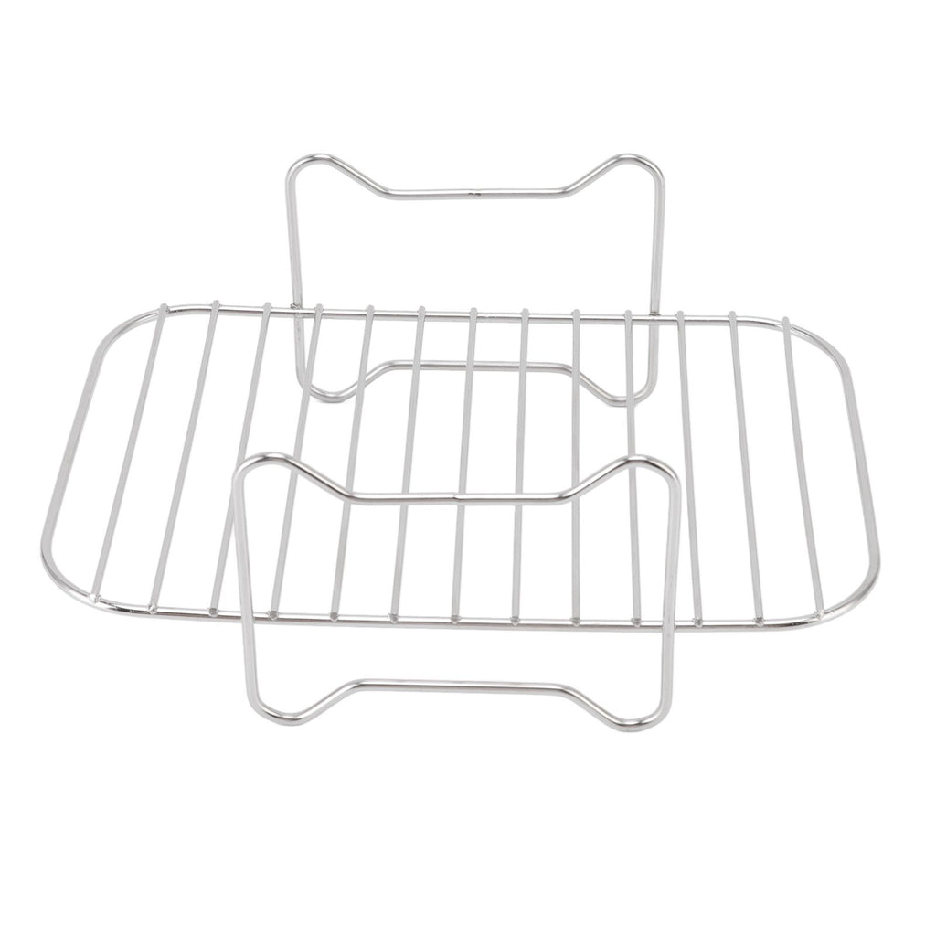 Fryer Stainless Steel Rack Multi Purpose Cooking Baking Grilling Rack Fryer Accessories for Ninja Foodi DZ201 401