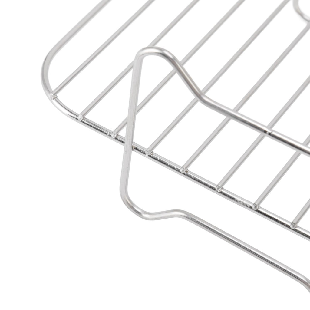 Fryer Stainless Steel Rack Multi Purpose Cooking Baking Grilling Rack Fryer Accessories for Ninja Foodi DZ201 401
