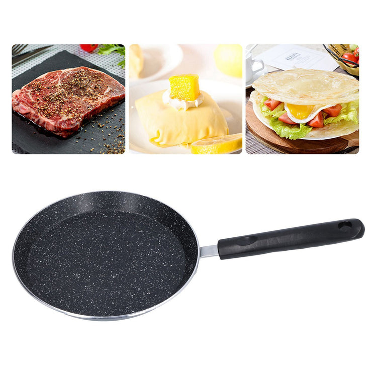 6in Frying Pan Flat Bottomed Pancake Pan Medical Stone Nonstick Frying Pan for Kitchen Induction Cooker - Flavour Fushion Cooking Shop