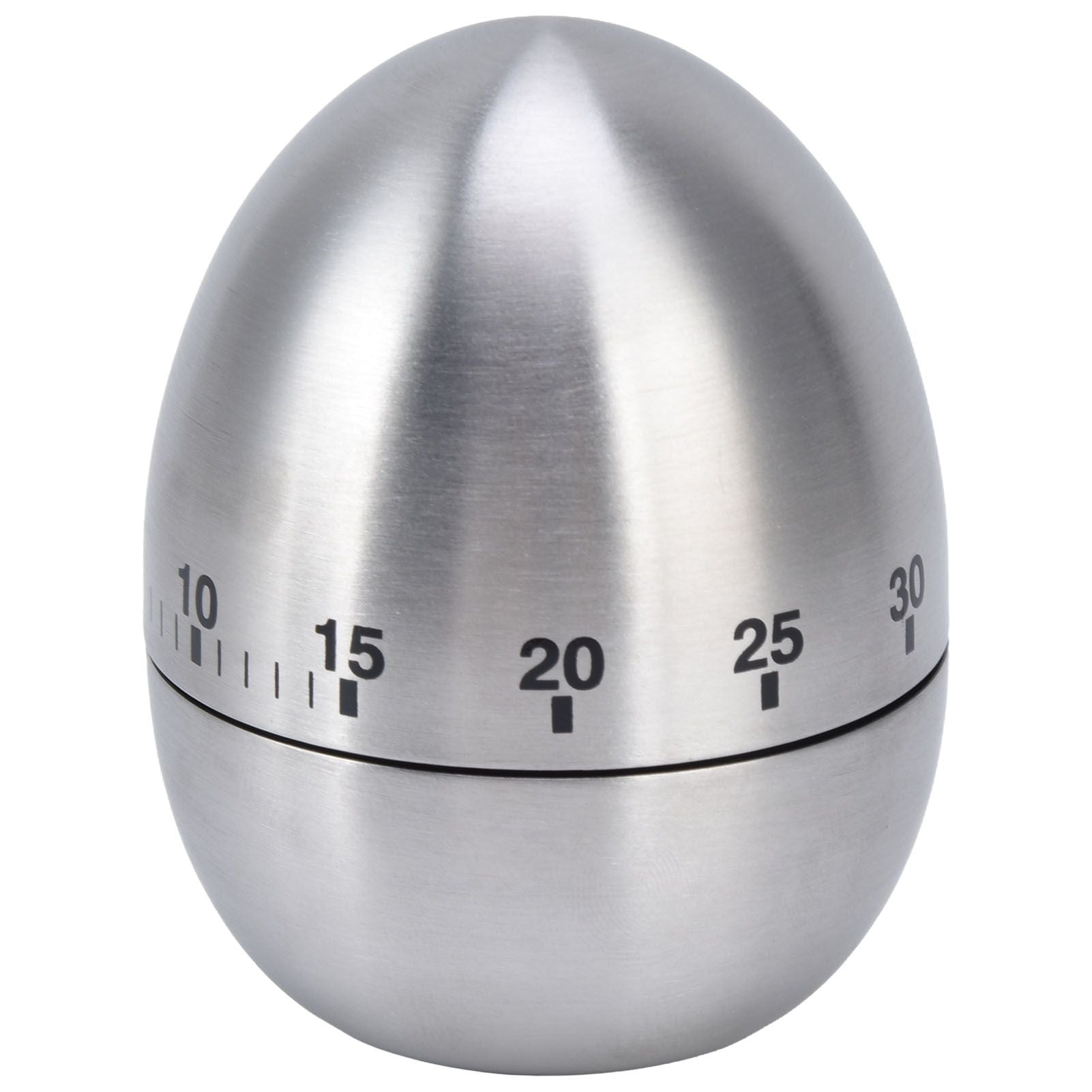 Cooking Timer Egg Shaped Clear Scale Design Manual Mechanical 60 Minutes Kitchen Baking Timing Reminder