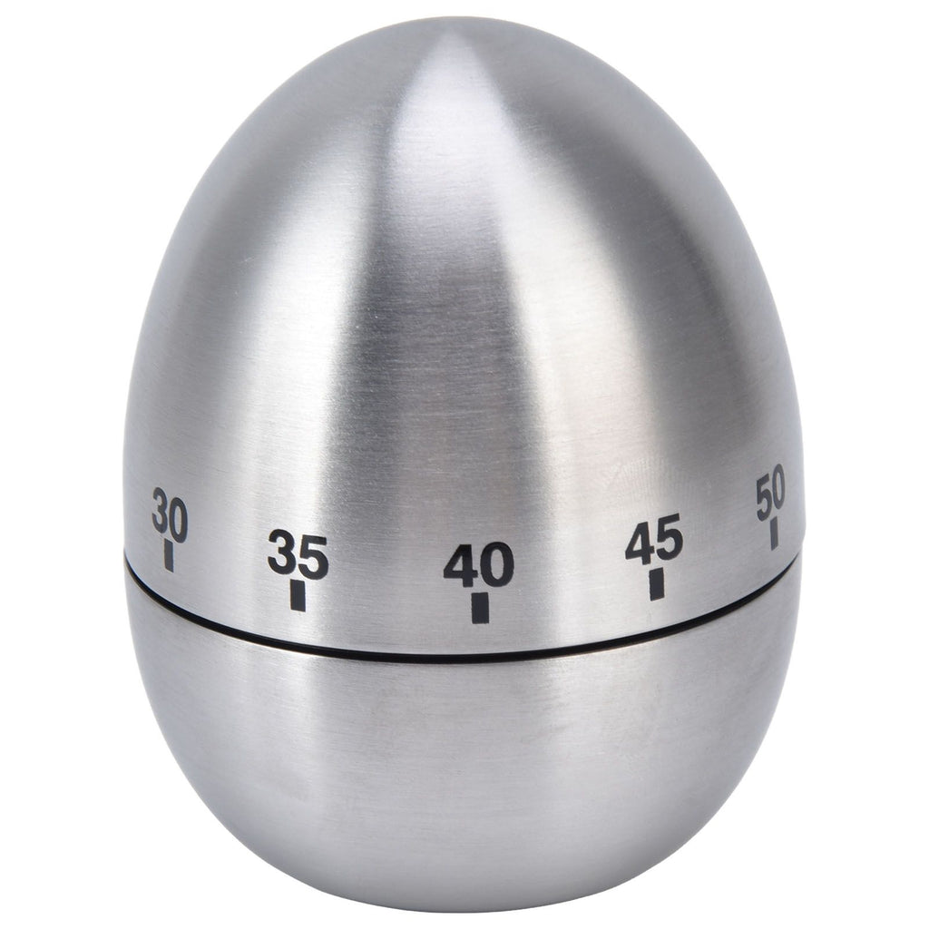Cooking Timer Egg Shaped Clear Scale Design Manual Mechanical 60 Minutes Kitchen Baking Timing Reminder