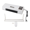 1800W Electric Space Heater for Indoor with Remote Wall Mounted Heater Fan Combo Low Noise Timing Function for Home Office 220V Prise UA