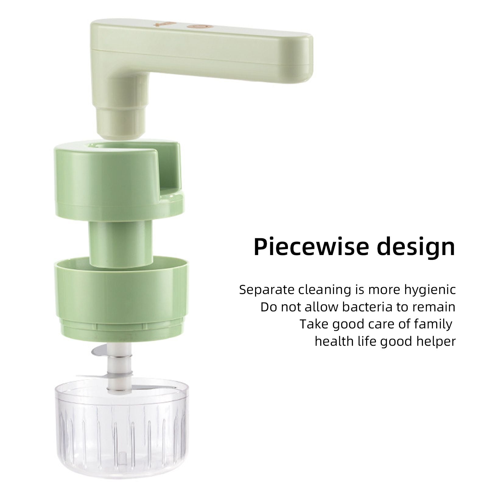 6 In1 Garlic Beater Wireless Garlic Masher Multifunctional Mini Handheld Small Whisk Garlic Masher Home Electric Garlic Masher