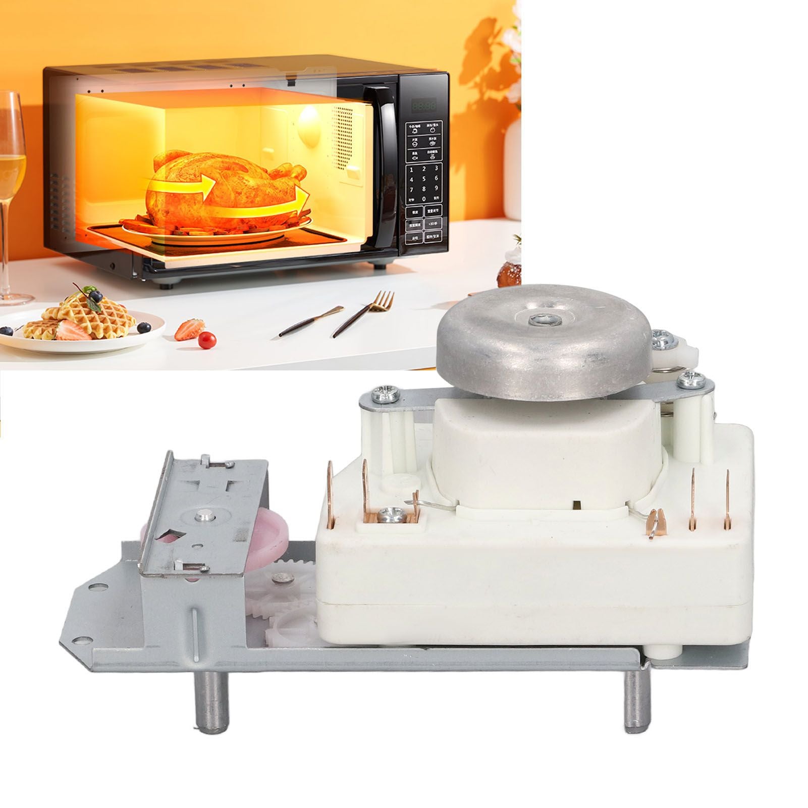 Delay Timer Switch Timer Switch for Galanz Electronic Microwave Oven Cooker TM30MU01E 220‑240V