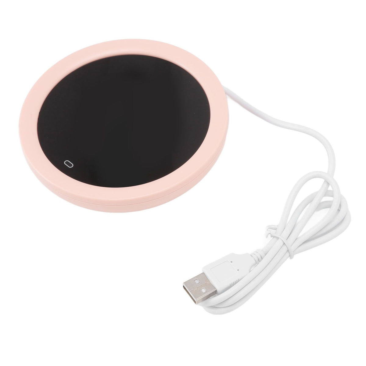 USB Coffee Mug Warmer Electric Gravity Switch 55 Celsius Degree Milk Heating Plate for Office Pink - Flavour Fushion Cooking Shop