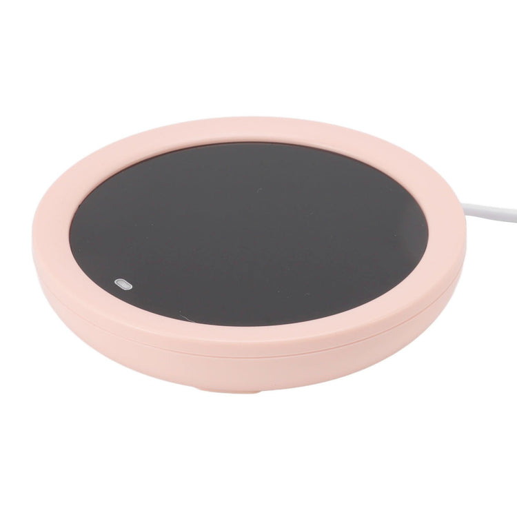 USB Coffee Mug Warmer Electric Gravity Switch 55 Celsius Degree Milk Heating Plate for Office Pink - Flavour Fushion Cooking Shop