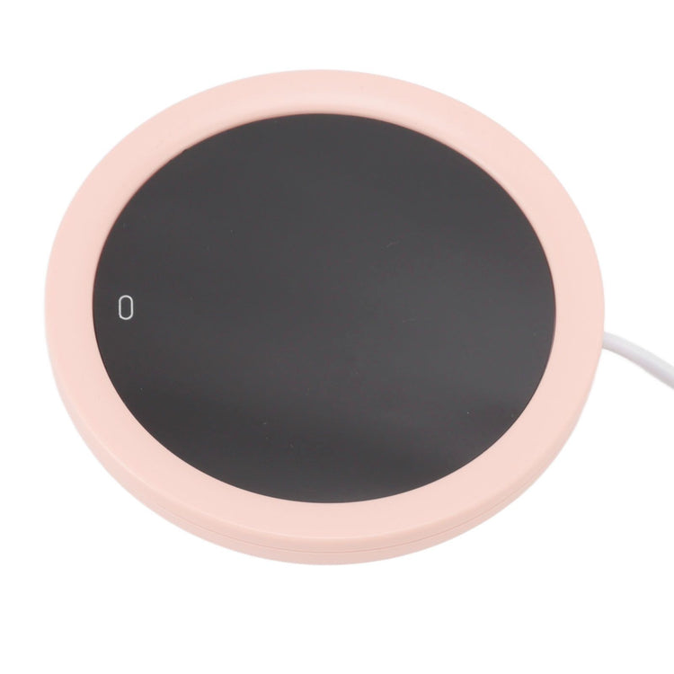 USB Coffee Mug Warmer Electric Gravity Switch 55 Celsius Degree Milk Heating Plate for Office Pink - Flavour Fushion Cooking Shop