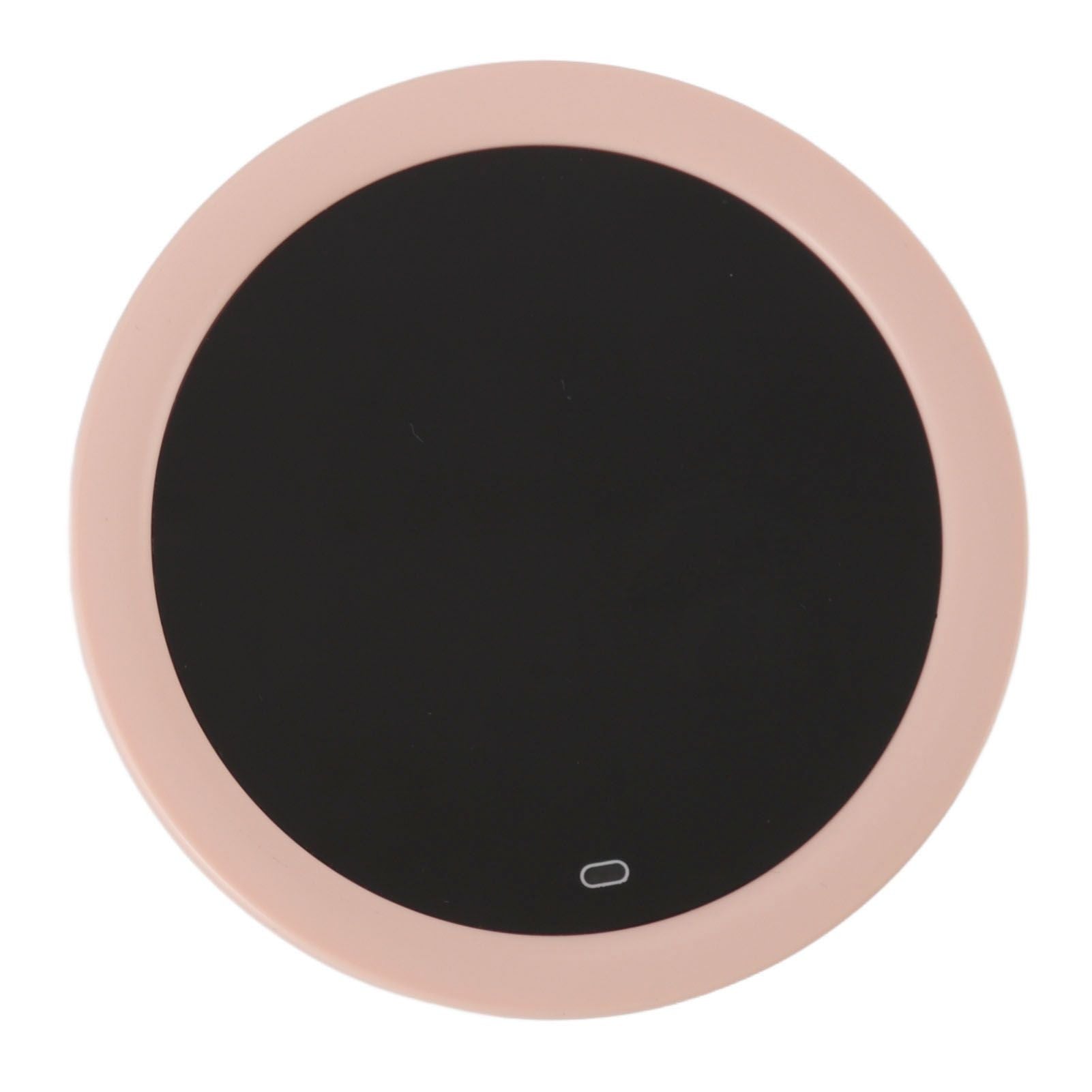 USB Coffee Mug Warmer Electric Gravity Switch 55 Celsius Degree Milk Heating Plate for Office Pink