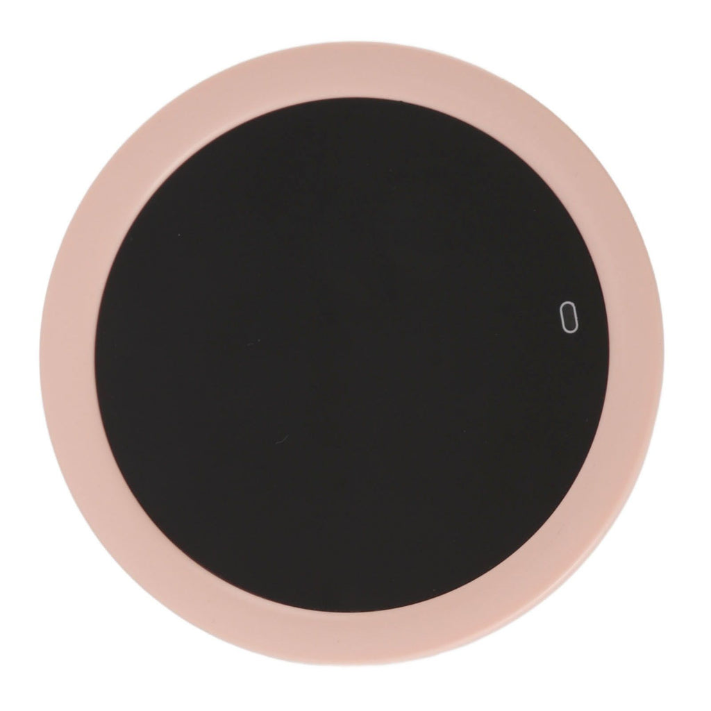 USB Coffee Mug Warmer Electric Gravity Switch 55 Celsius Degree Milk Heating Plate for Office Pink