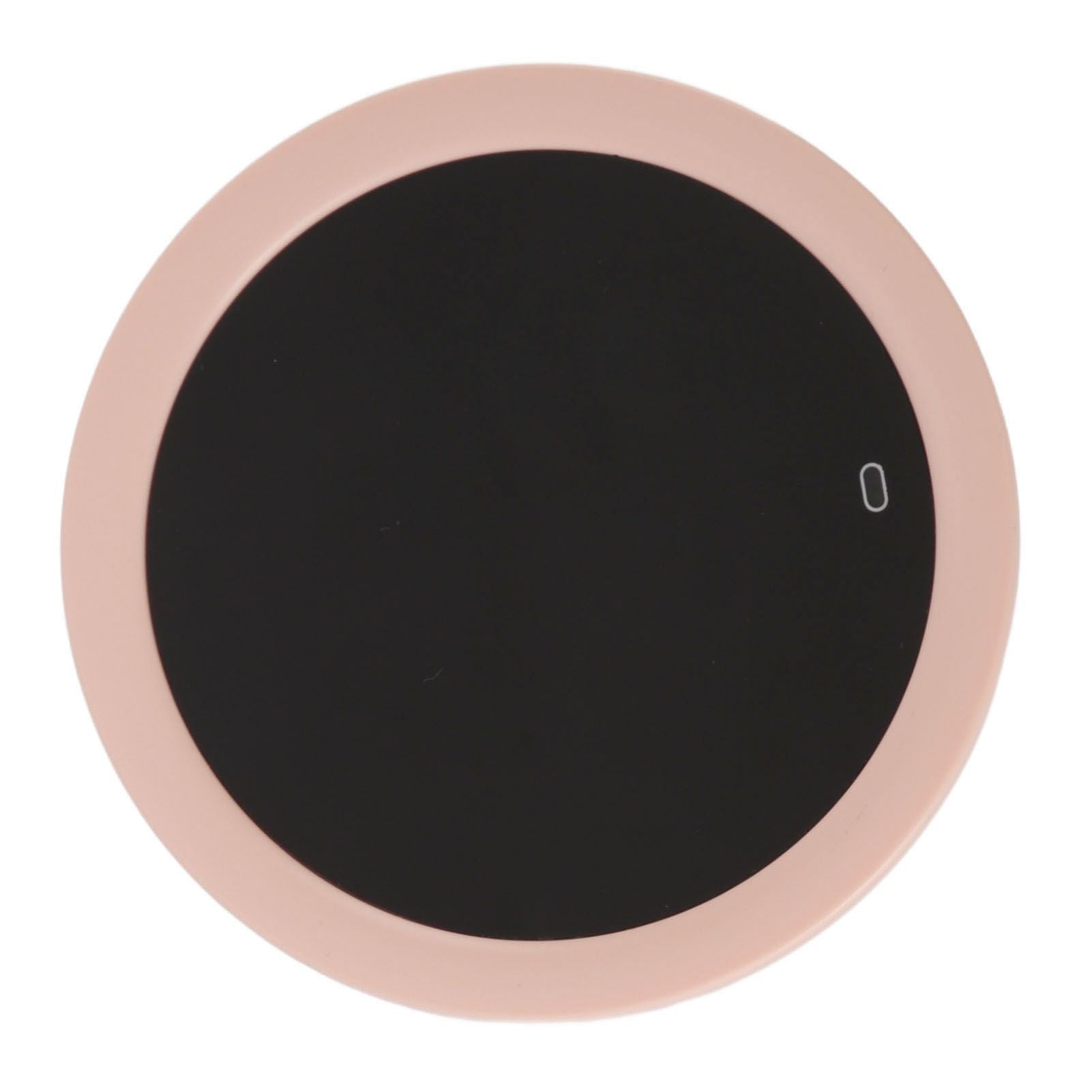 USB Coffee Mug Warmer Electric Gravity Switch 55 Celsius Degree Milk Heating Plate for Office Pink