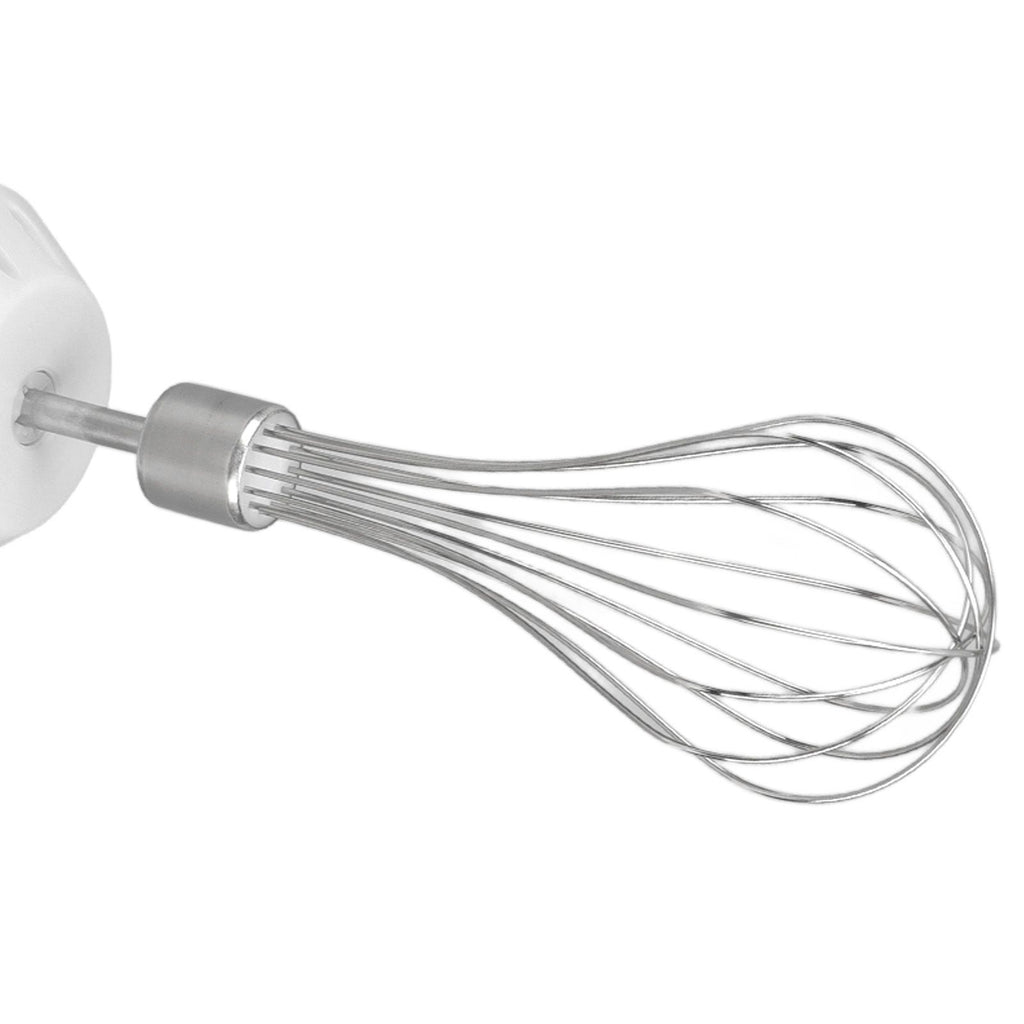 Cordless Electric Hand Mixer USB Rechargable Handheld Eggbeater Electric Milk Frother with 2 Stir Sticks for Home White