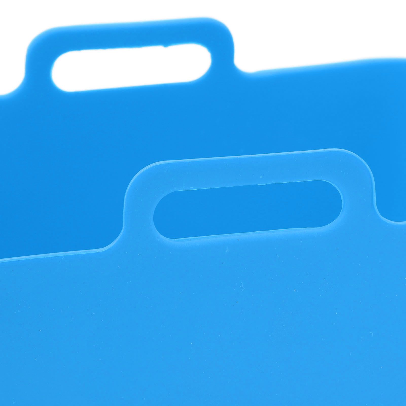 2pcs Fryer Silicone Basket Nonstick High Temperature Resistanc Fryer Liner with Brush for Ninja DZ201 Foodi 8QT Blue