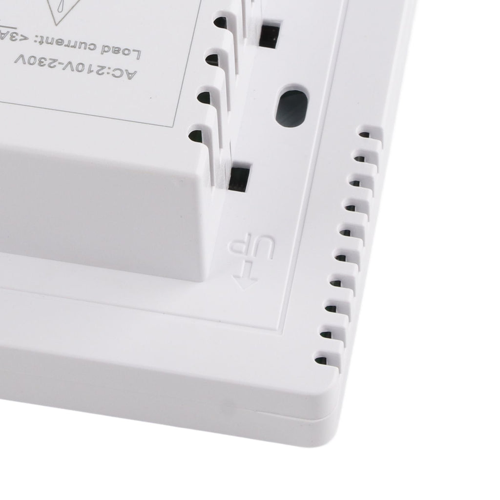 Floor Heating Thermostat Programmable Large LCD Display Plumbing Temperature Controller with 485 Communication 220V
