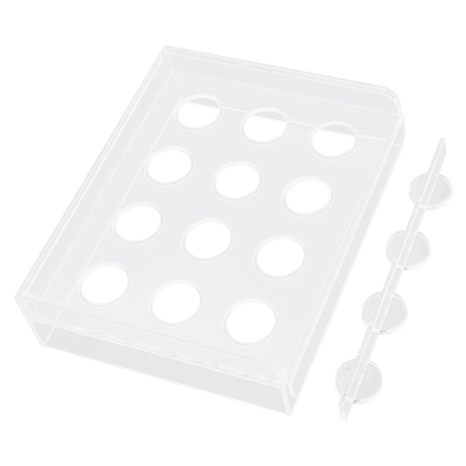 12 Holes Manual Coffee Capsules Filling Board Reusable Coffee Capsule Holder Rack with Coffee Tamper