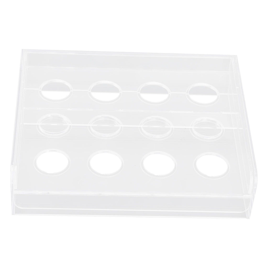 12 Holes Manual Coffee Capsules Filling Board Reusable Coffee Capsule Holder Rack with Coffee Tamper