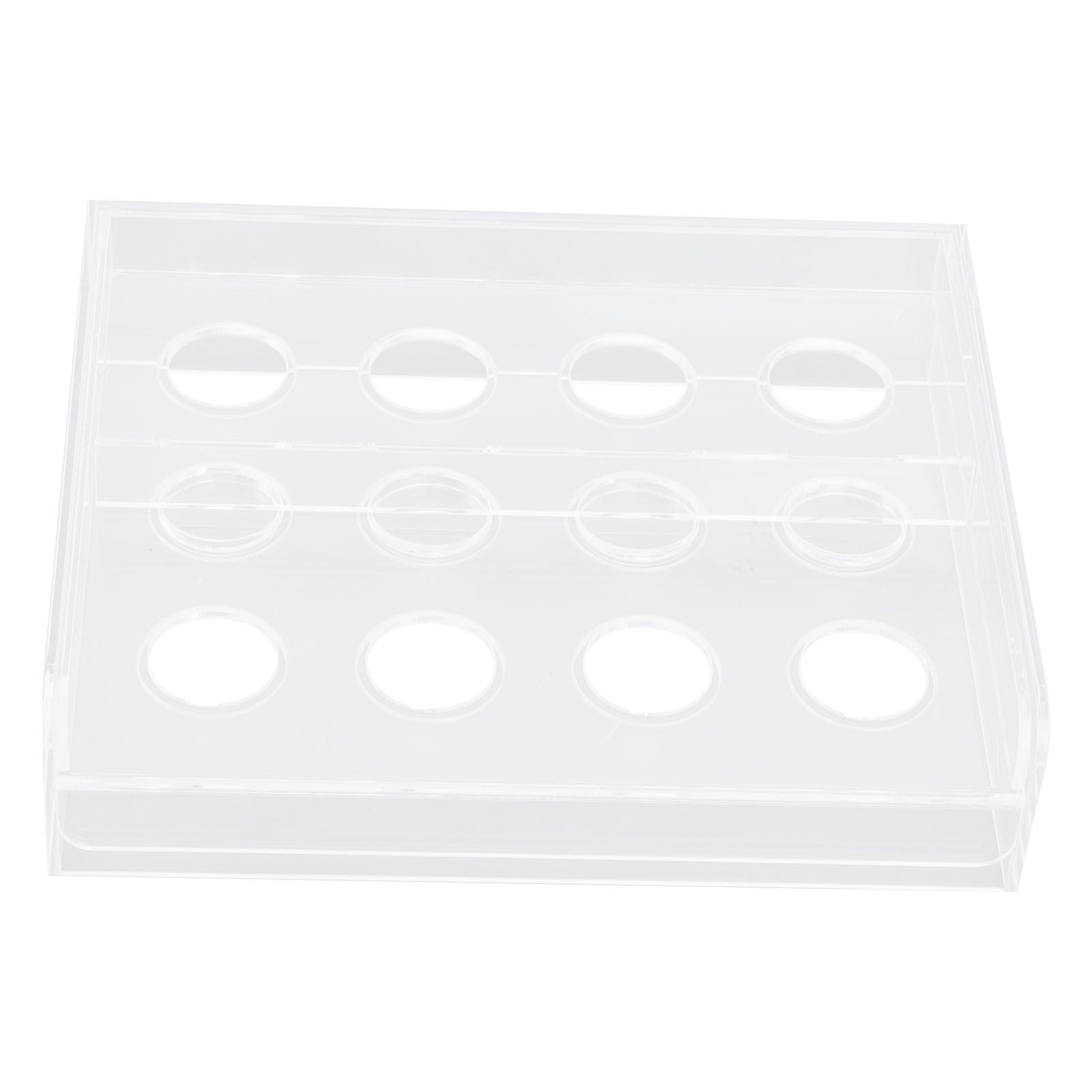 12 Holes Manual Coffee Capsules Filling Board Reusable Coffee Capsule Holder Rack with Coffee Tamper