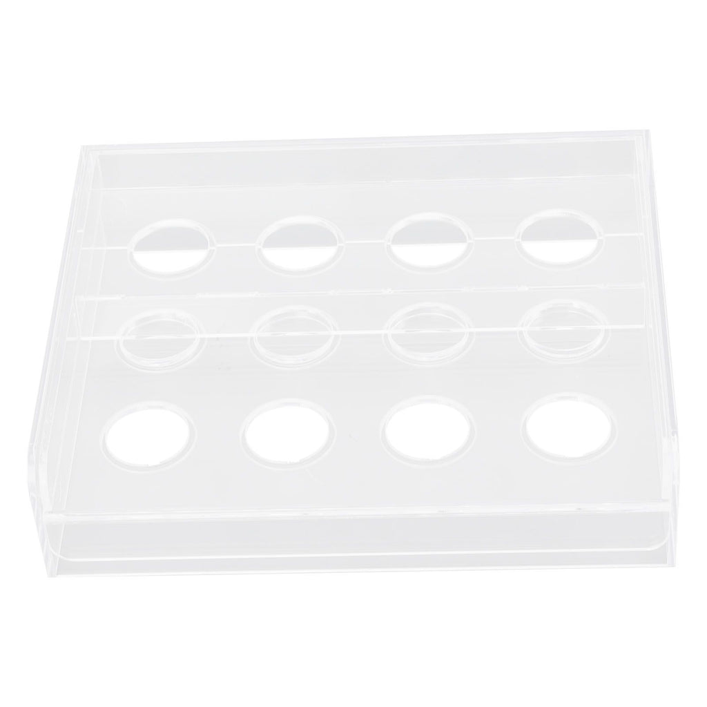 12 Holes Manual Coffee Capsules Filling Board Reusable Coffee Capsule Holder Rack with Coffee Tamper