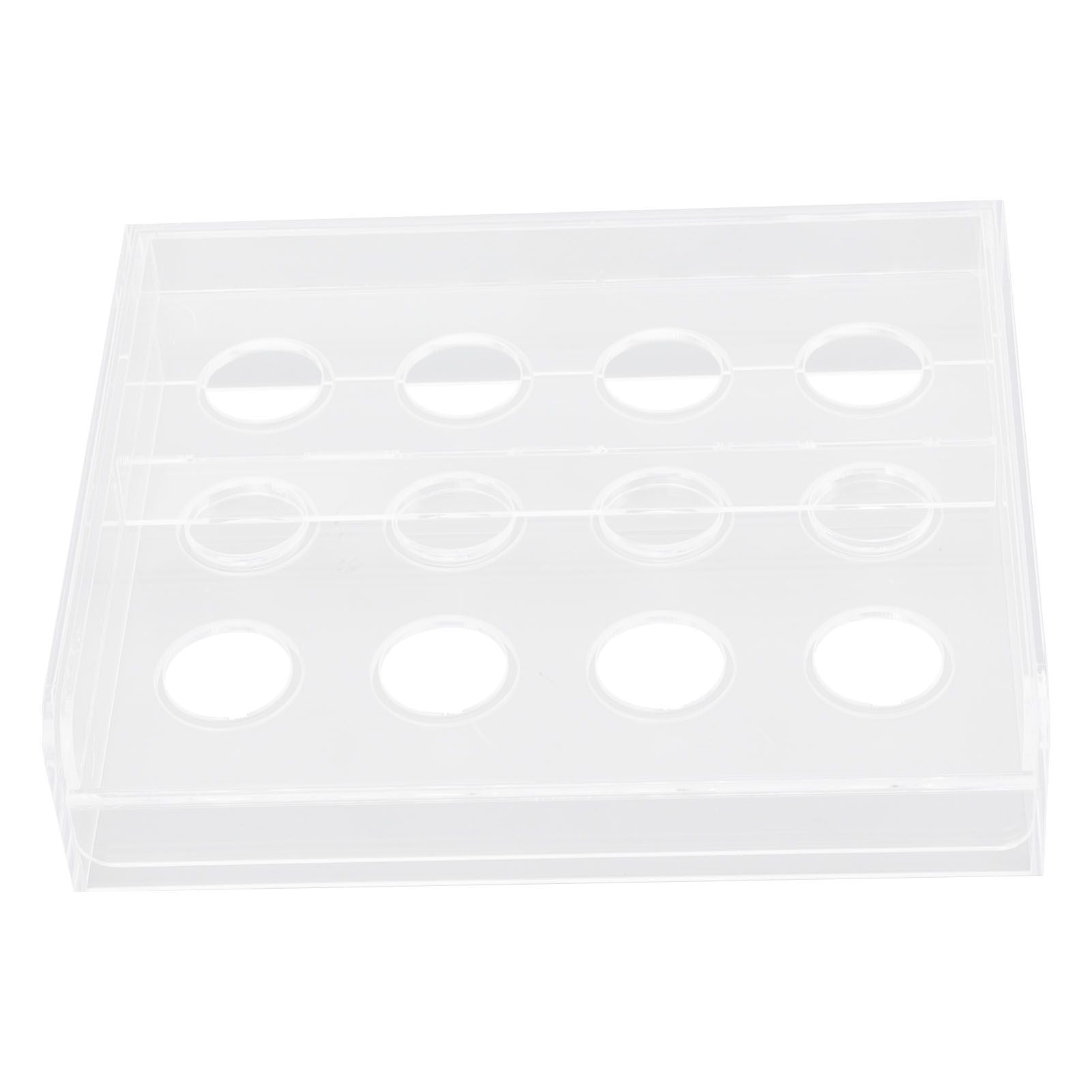 12 Holes Manual Coffee Capsules Filling Board Reusable Coffee Capsule Holder Rack with Coffee Tamper