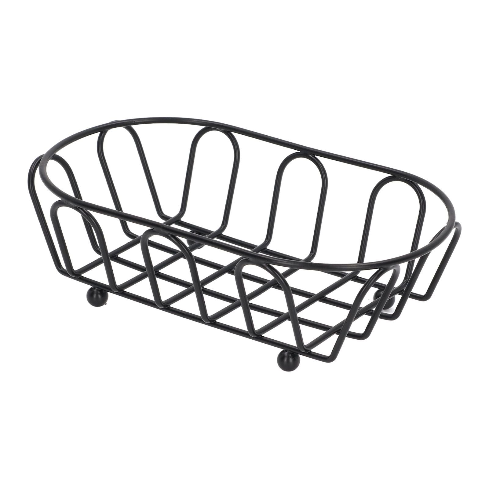 Stainless Steel French Fry Holder Food Grade Safe Fashionable Fries Basket for Snacks Baked Food