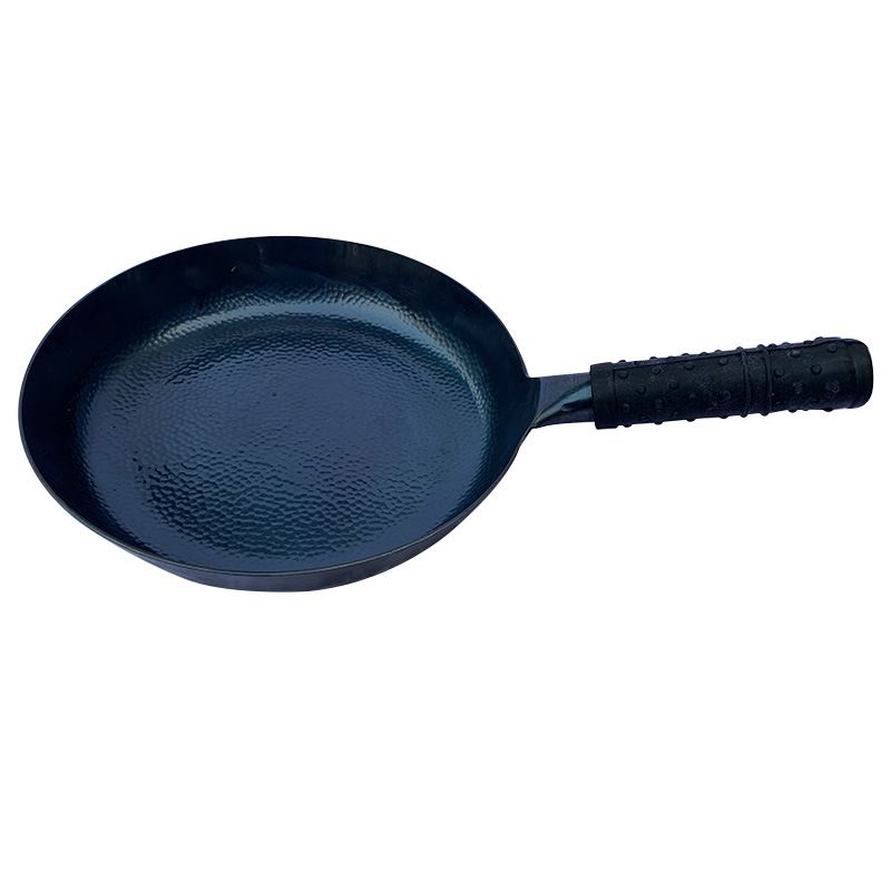 Bandai Frying Pan Wrought Iron Uncoated Non Stick 30cm - Flavour Fushion Cooking Shop