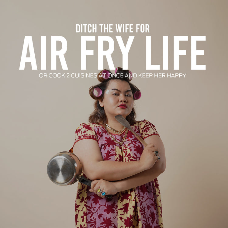 Kitchen Couture Dual View 2 x 5 Litre (10 Litre) Air Fryer Stainless Steel - Flavour Fushion Cooking Shop