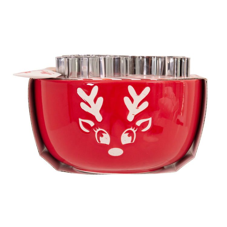 Electroplate Icy Reindeer Mini Mix Bowl Set - Flavour Fushion Cooking Shop