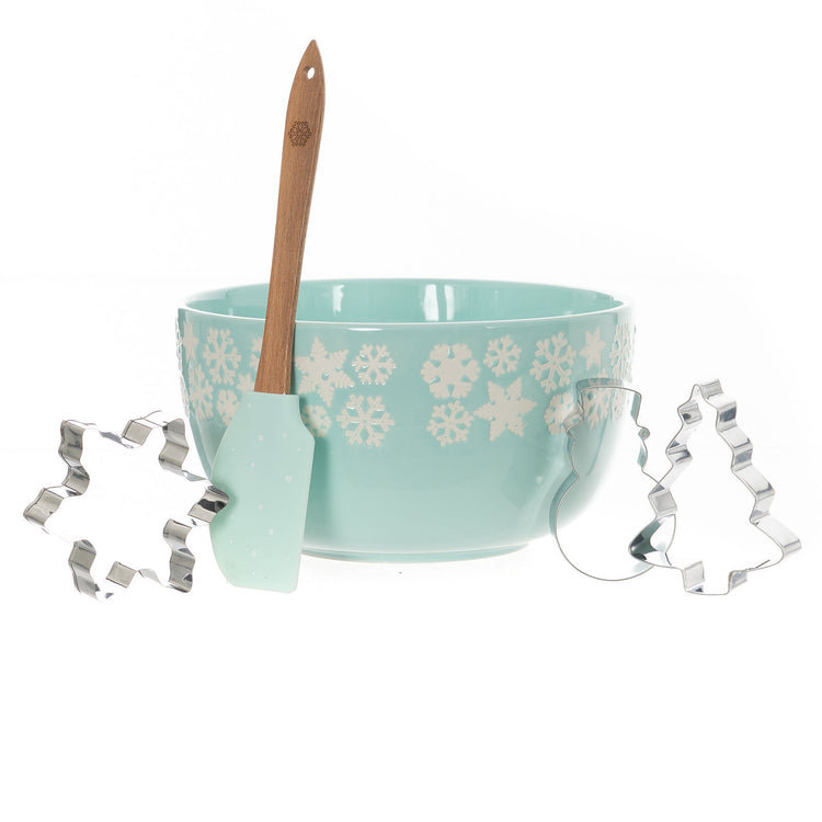 Electroplate Icy Snowflake Mini Mix Bowl Set - Flavour Fushion Cooking Shop