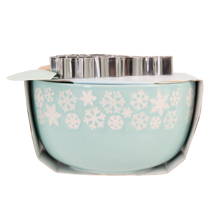 Electroplate Icy Snowflake Mini Mix Bowl Set - Flavour Fushion Cooking Shop