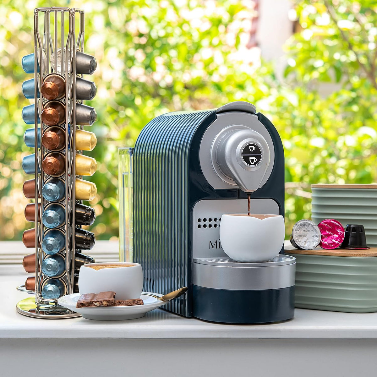 Coffee Pods Holder Storage Compatible with 40 Nespresso Pods - Flavour Fushion Cooking Shop