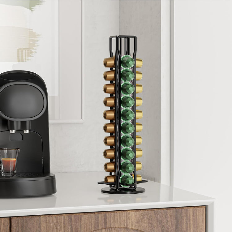 Coffee Pods Holder Storage Compatible with 40 Nespresso Pods - Flavour Fushion Cooking Shop