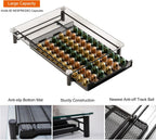 CARLA HOME 60 Coffee Pod Holder Drawer with Tempered Glass