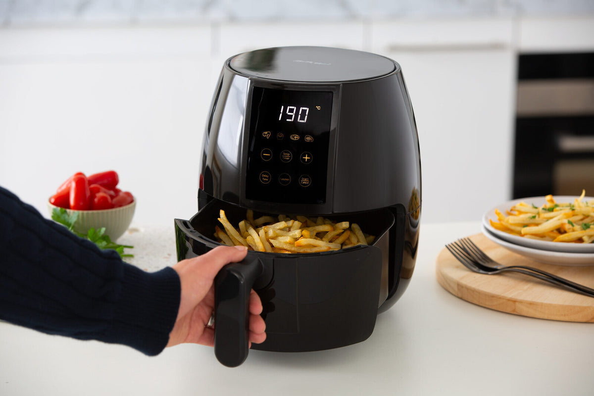3L Digital Air Fryer w/ 200 C, Non-Stick & Removable Basket - Flavour Fushion Cooking Shop