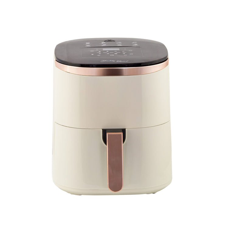 7L Digital Air Fryer with 8 pre-set Touch-control Cooking Programs - Cream - Flavour Fushion Cooking Shop