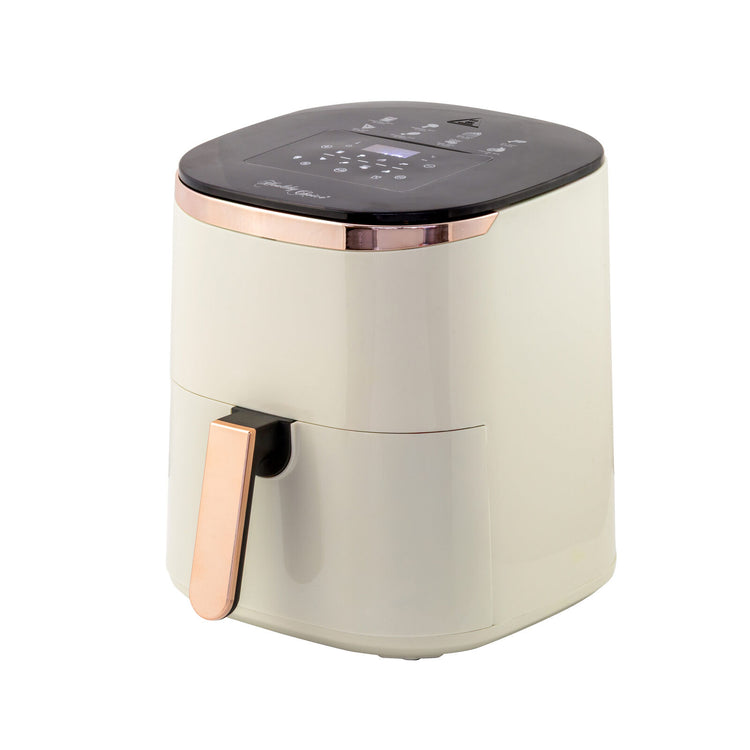 7L Digital Air Fryer with 8 pre-set Touch-control Cooking Programs - Cream - Flavour Fushion Cooking Shop
