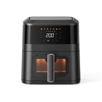 1400W 5L Non Stick Digital Air Fryer with Clear Viewing Window