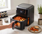 1400W 5L Non Stick Digital Air Fryer with Clear Viewing Window