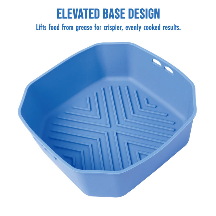 Air Fryer BPA-Free Multi-Purpose Silicone Liners, 2-Pack - Flavour Fushion Cooking Shop