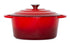 26cm Enamelled Cast Iron French Oven Casserole (4.7L) - Red - Flavour Fushion Cooking Shop