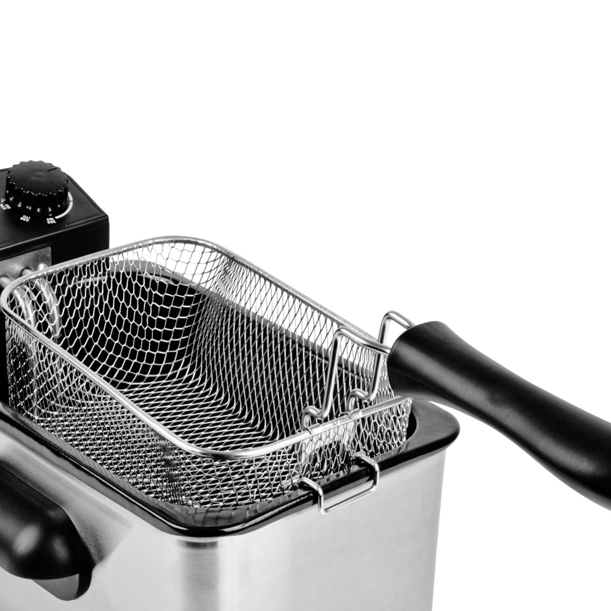 3.8L Deep Fryer with Timer Control Knob and Thermal Safety Device - Flavour Fushion Cooking Shop