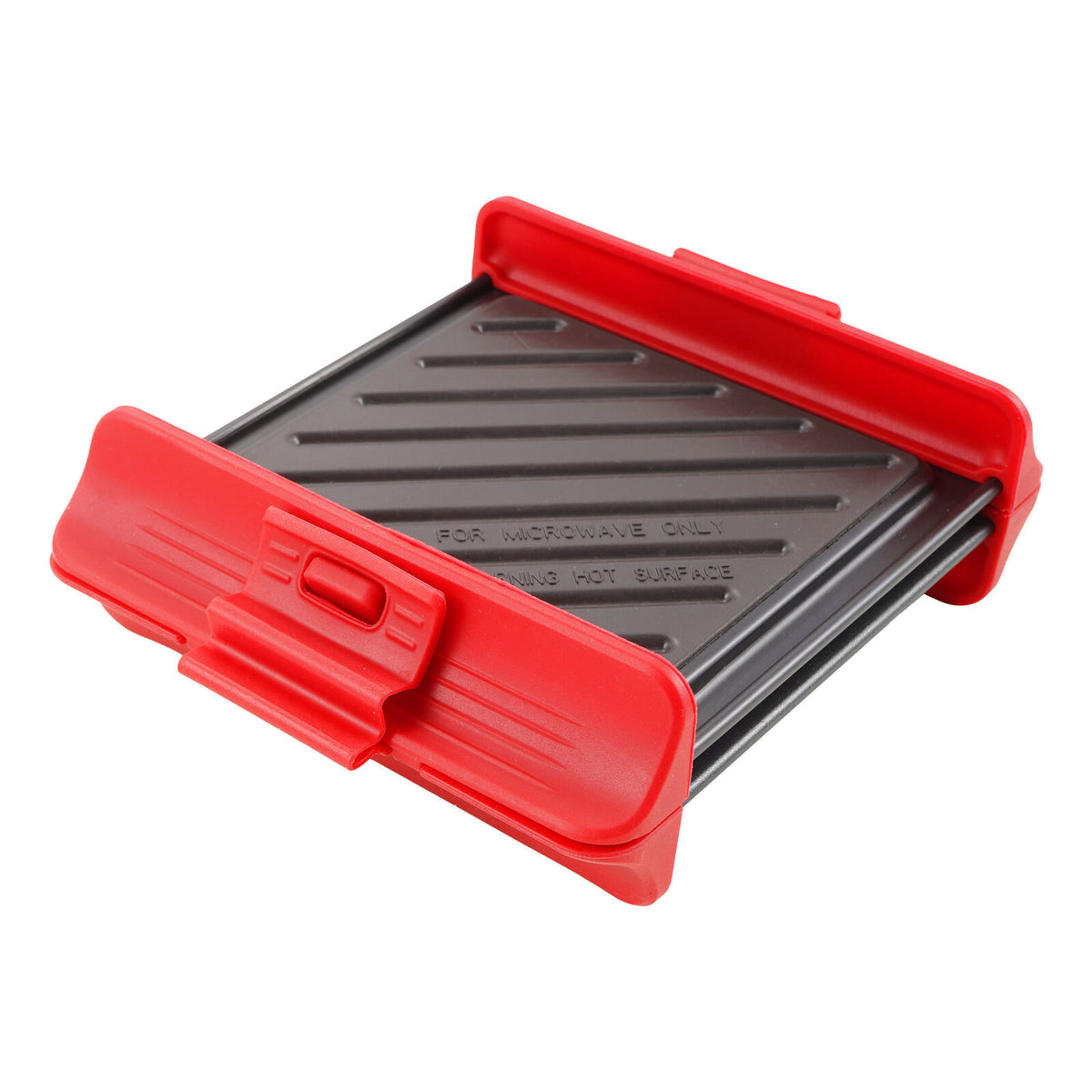 Compact Microwave Sandwich Maker Non-Stick Grill Plates for Quick Meals at Home, Work, or Travel - Flavour Fushion Cooking Shop